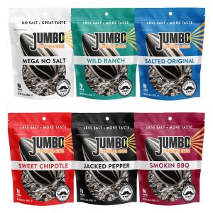 Jumbo Sunflower Seeds Sampler Pack (11 Bags)